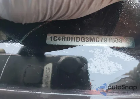 2021 Dodge Durango Gt Plus Rwd z USA, uszkodzony, nr VIN 1C4RDHDG3MC791503